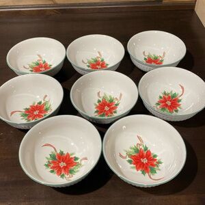 Mikasa Italian Holiday DD912 5 3/4” Bowls Set of 8